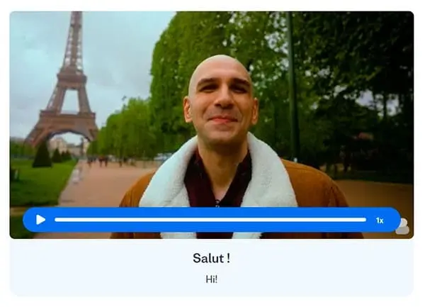 This is a video captured at the Eiffel Tower
