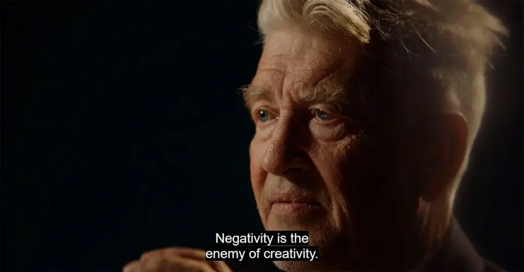 David's perspective on the perils of negativity