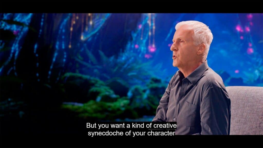 James Cameron offers valuable advice on character development