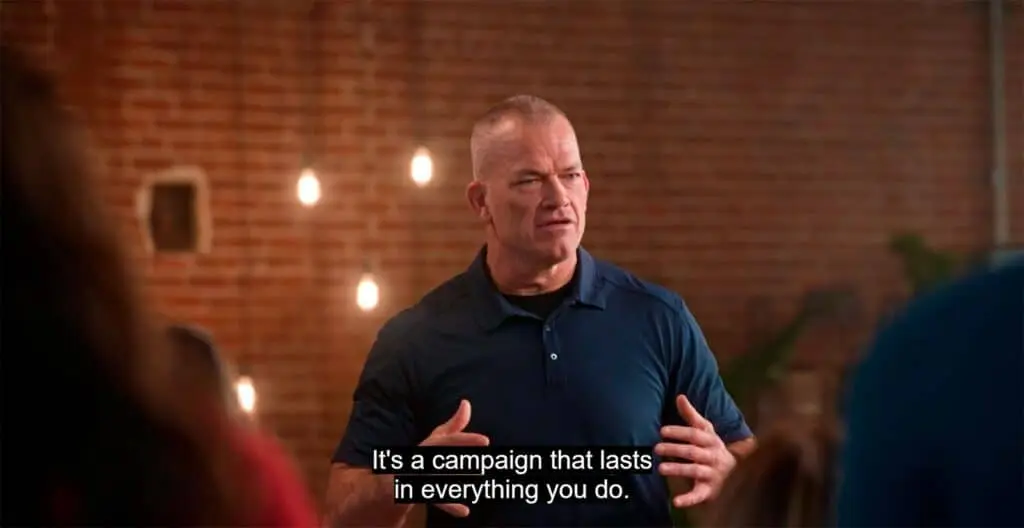 Jocko discussing the importance of collaboration and synergy of the team