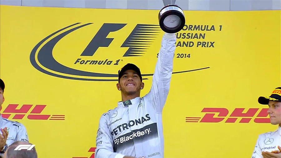Lewis Hamilton's victory