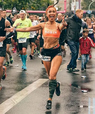 Robin has completed numerous ultra-marathons