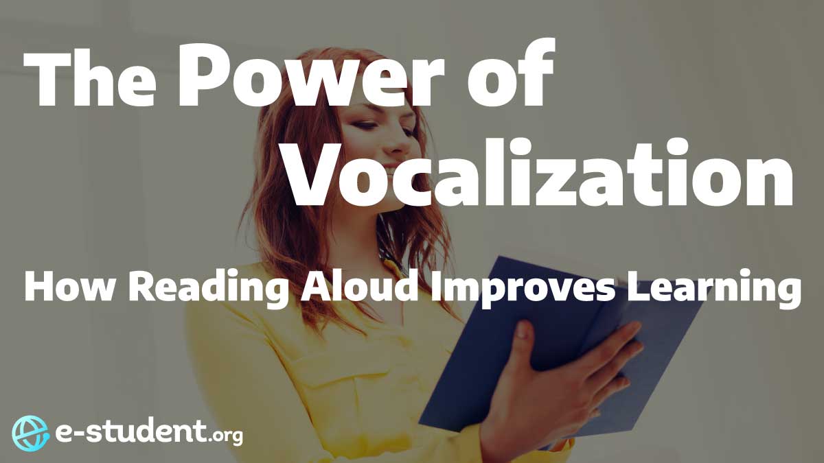 The Power of Vocalization - How Reading Aloud Improves Learning