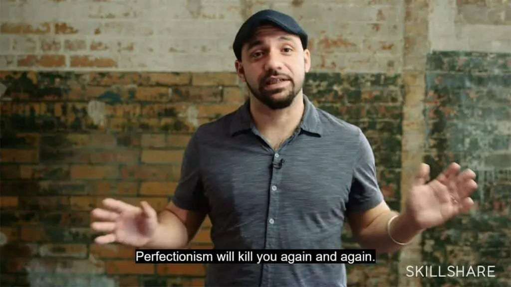 Don’t be a perfectionist, just write
