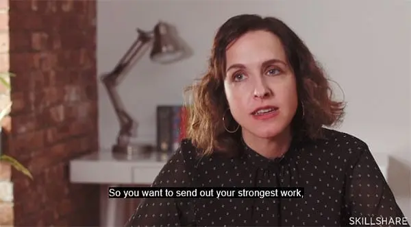 Offering guidance on how to distinguish yourself to editors
