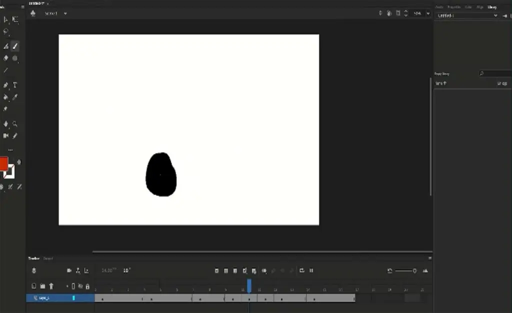 Nico demonstrating how to utilize timeframes for animation control