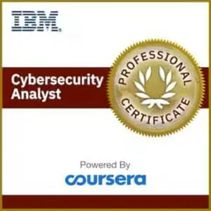 IBM Cybersecurity Analyst Professional Certificate logo