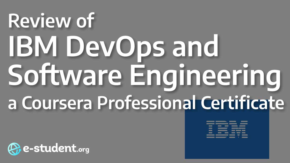 IBM DevOps and Software Engineering review