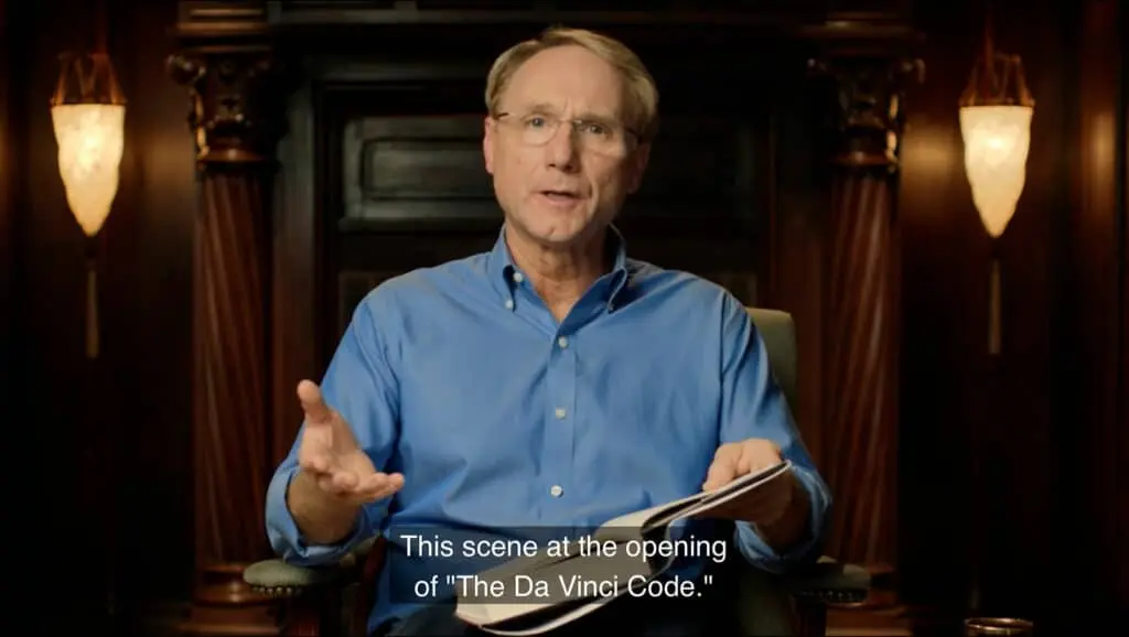 Deconstructing the novel 'The Da Vinci Code' by Dan Brown