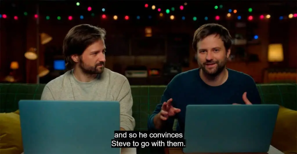 The Duffer Brothers brainstorming a fictional Stranger Things spin-off project