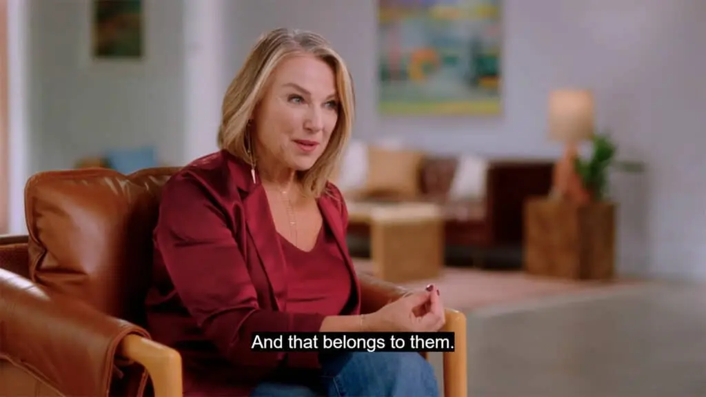 Esther Perel discussing the idea that you can shape, but not control, the response