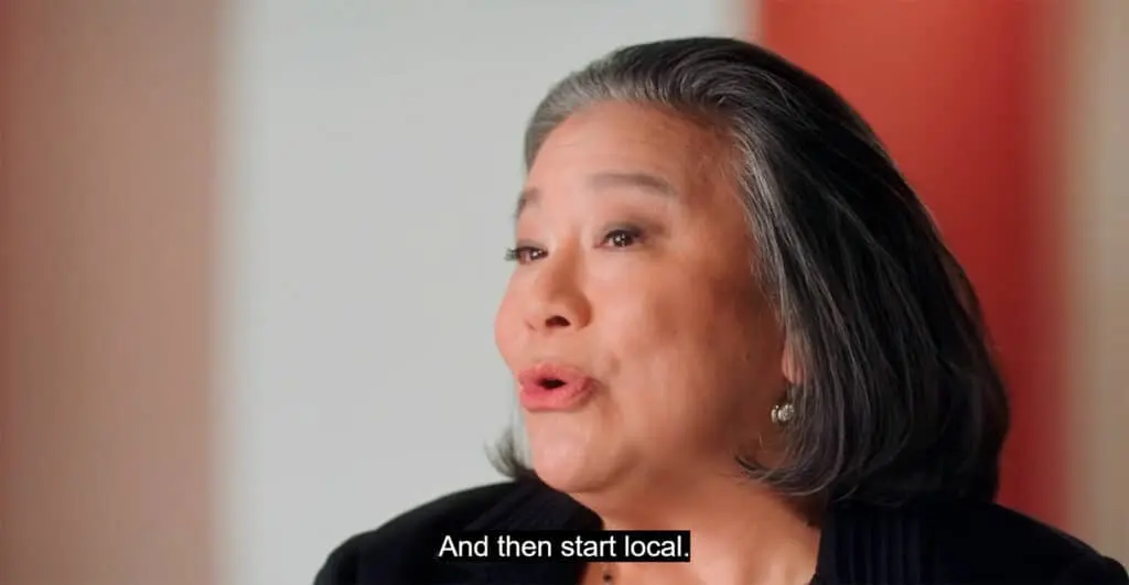 Tina Tchen explains how to get involved in the social change movement