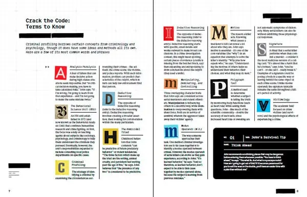 Overview of key criminal profiling terms