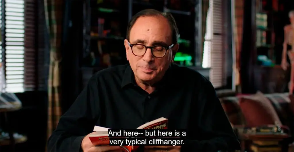 Exploring typical cliffhangers in the Goosebumps series