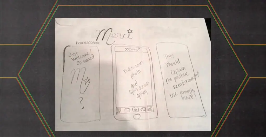 Whitney initially developed Merci, a social network exclusively for women