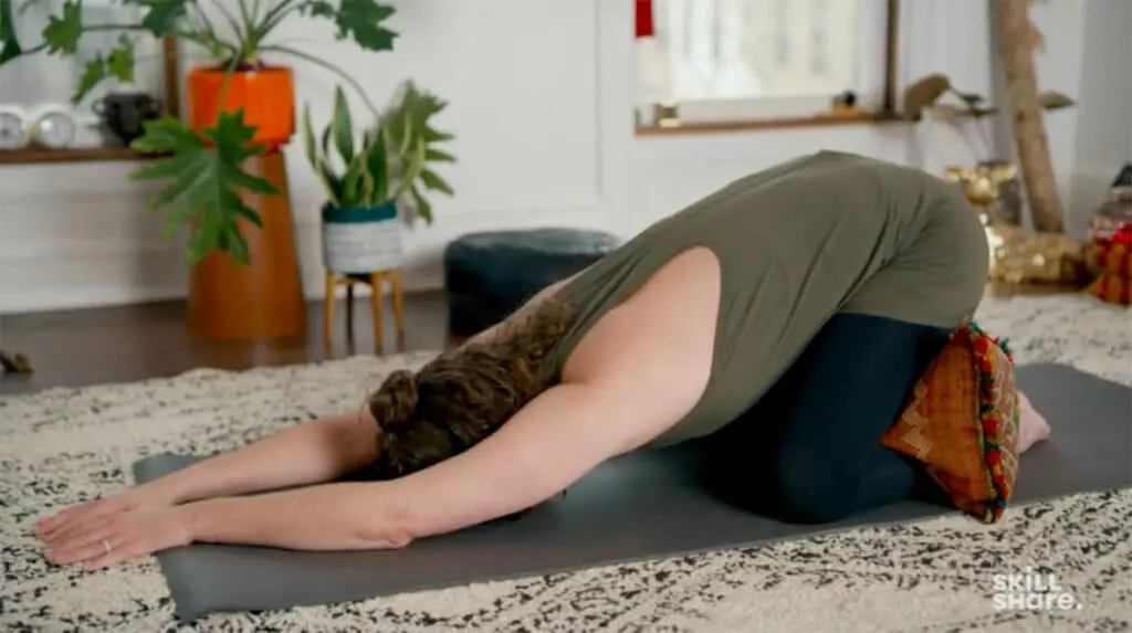 Jonathan Van Ness guiding through various yoga poses to cultivate self-awareness