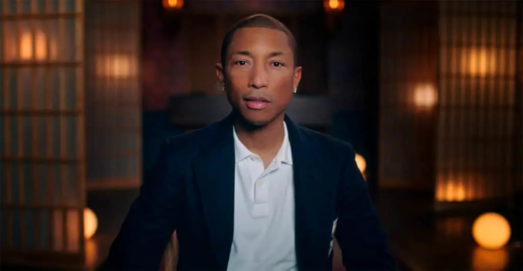 The course instructor, Pharrell Williams