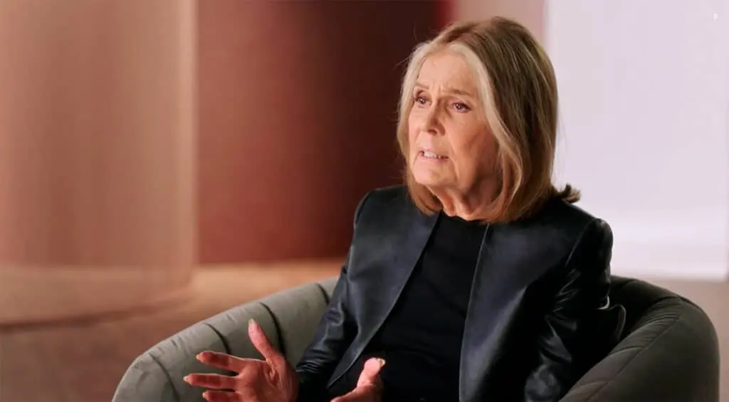 Gloria Steinem, a feminist icon, speaks about the power of talking circles to foster understanding and connection