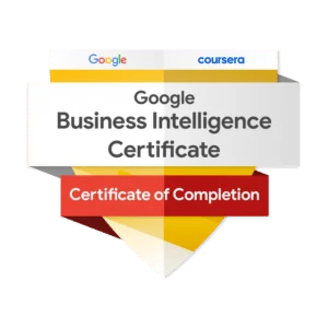 Coursera’s Google Business Intelligence logo
