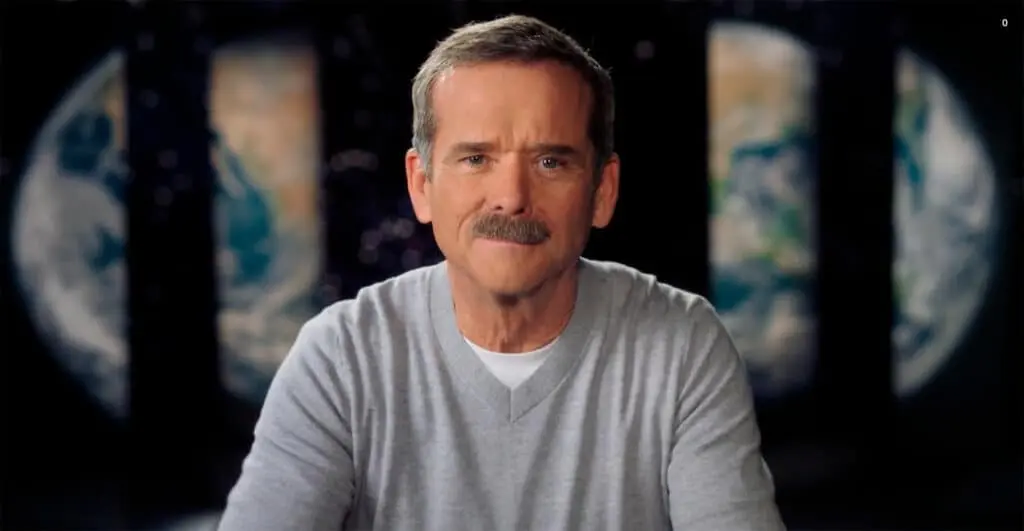Chris Hadfield, Canadian astronaut and former commander of the International Space Station (ISS)