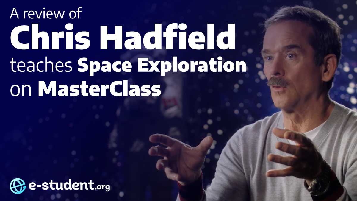 Chris Hadfield MasterClass banner