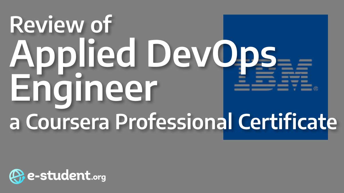 IBM Applied DevOps Engineering banner