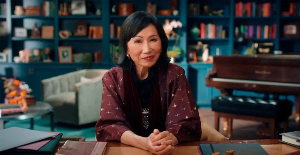 The course instructor, Amy Tan
