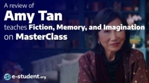 Amy Tan teaches Fiction, Memory, and Imagination banner