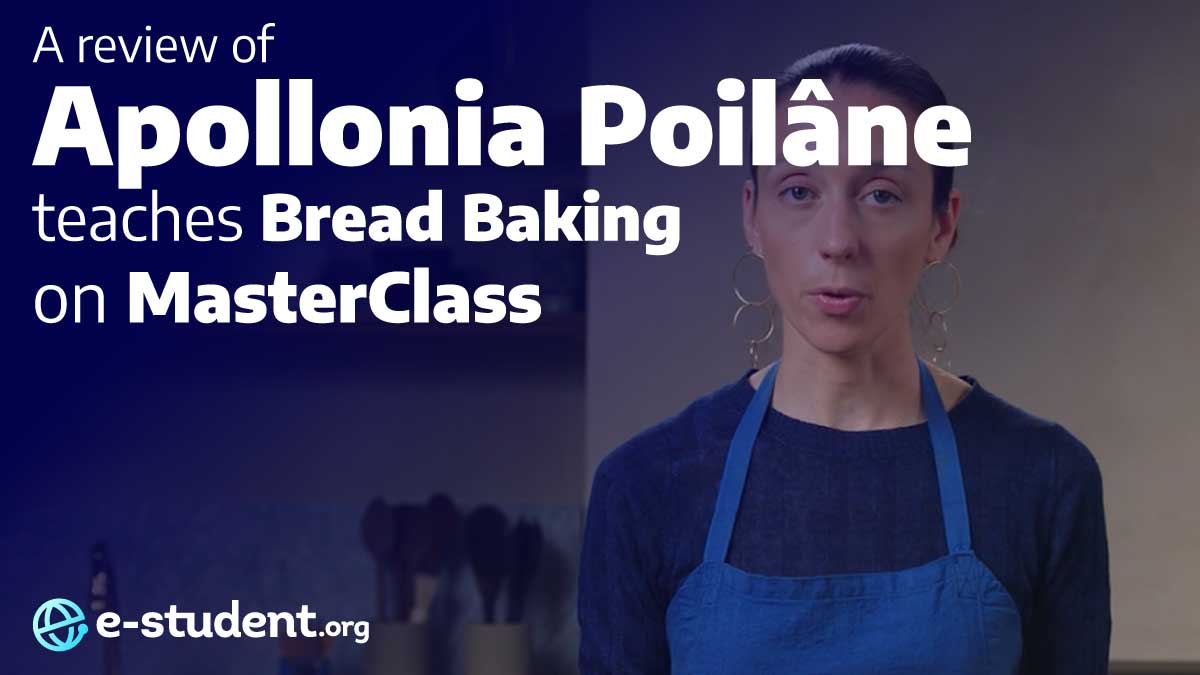 Apollonia Poilâne teaches Bread Baking banner