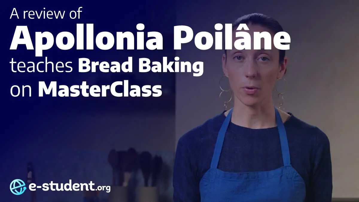 Apollonia Poilâne teaches Bread Baking banner