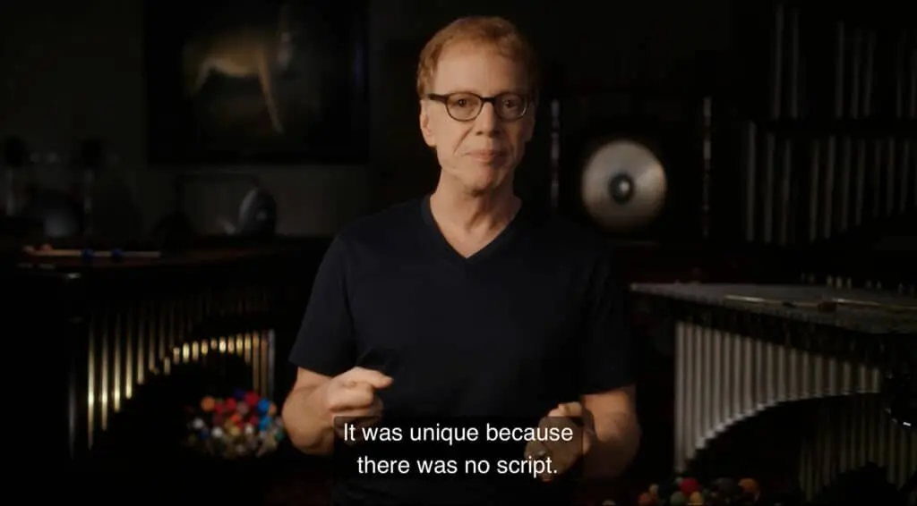 Tim Burton and Danny Elfman faced uncertainty at the outset of their musical collaboration