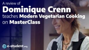 Dominique Crenn teaches Modern Vegetarian Cooking banner