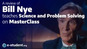 Bill Nye teaches Science and Problem Solving banner