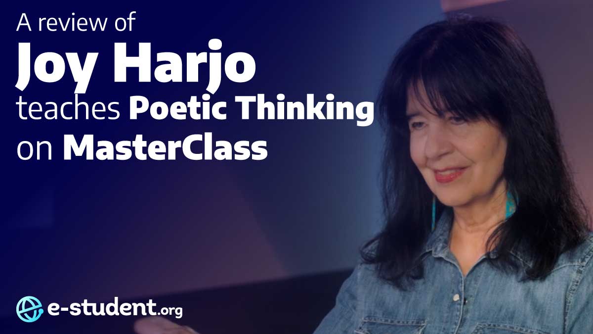 Joy Harjo Teaches Poetic Thinking MasterClass review