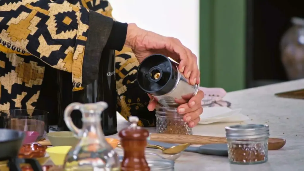 Madhur Jaffrey cooking