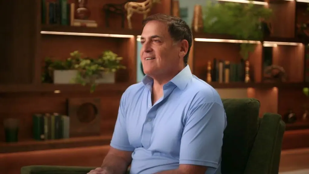 Mark Cuban speaking in his MasterClass
