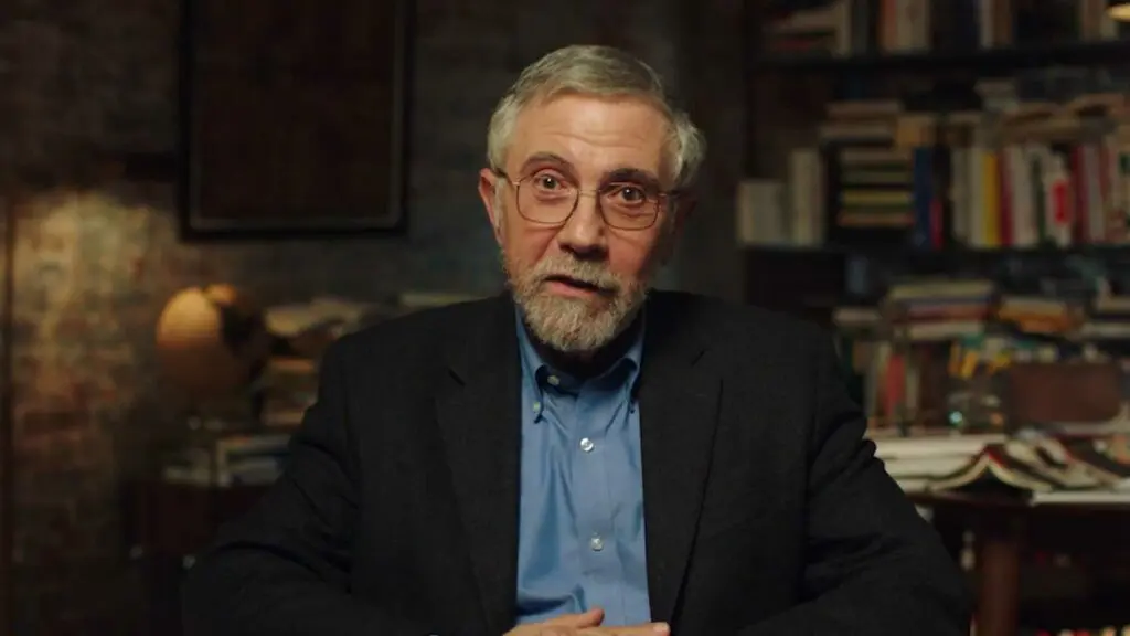 Paul Krugman speaking in his MasterClass