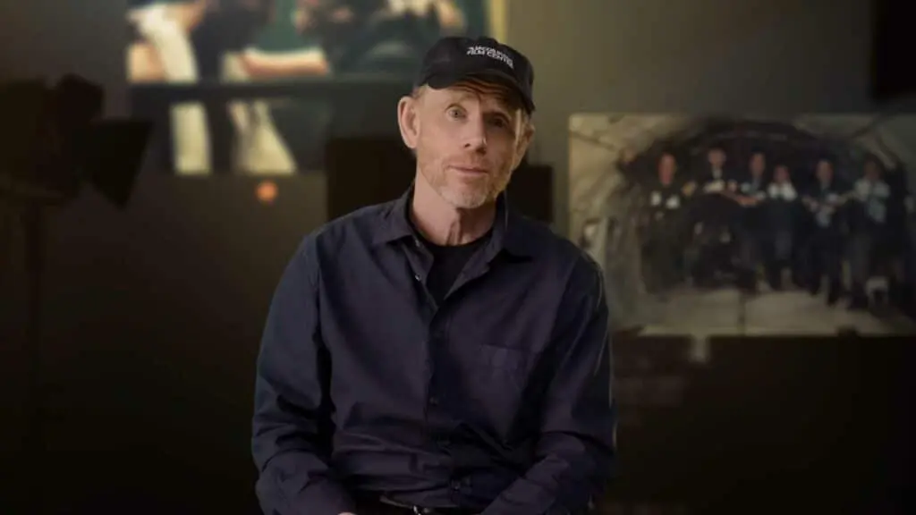 Ron Howard speaking in his MasterClass