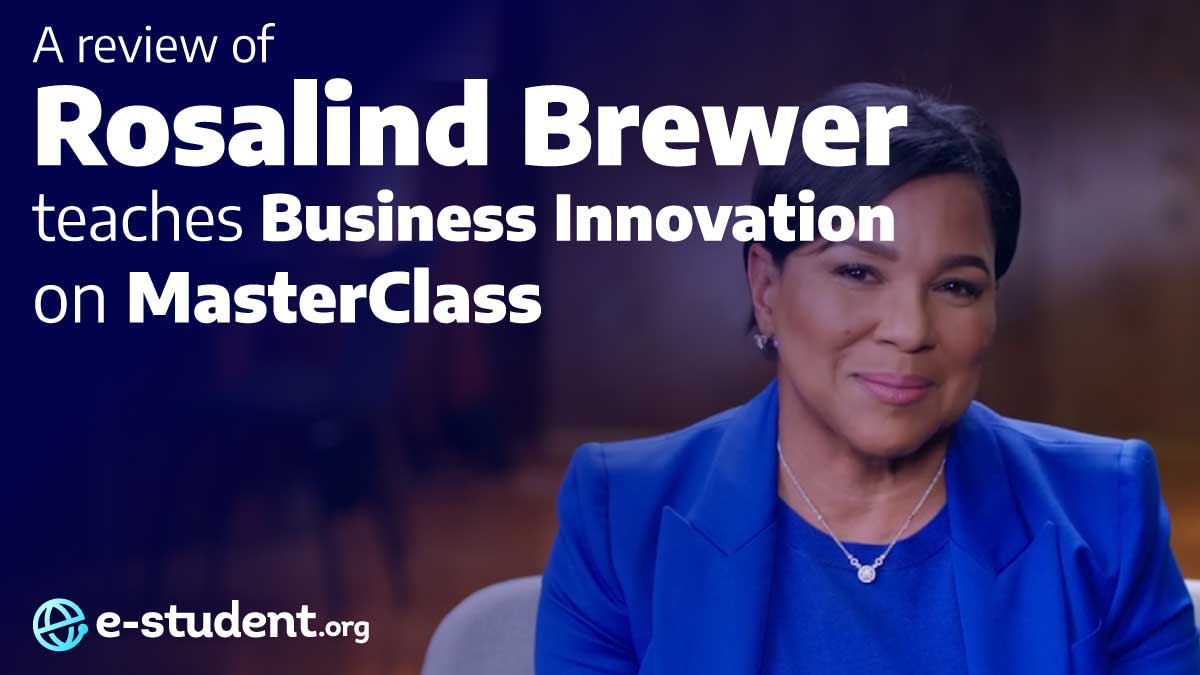 Rosalind Brewer Teaches Business Innovation MasterClass review