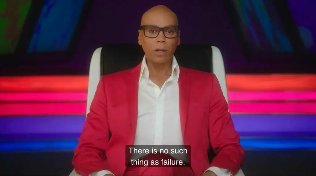 RuPaul speaking in his MasterClass