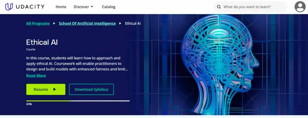 The Udacity Ethical AI Course