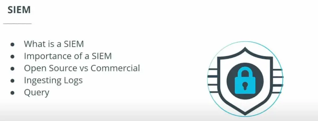 Slide on SIEM Frameworks