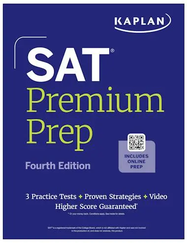 SAT Premium Prep, Fourth Edition (Kaplan) cover